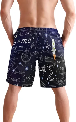 Vista 3 de Sinestour - Bañador para hombre, secado rápido y manuscrito a mano, mulas