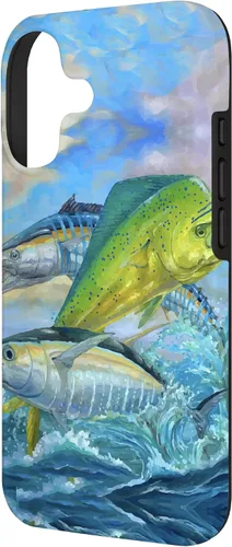 Vista 2 de Lindo Mahi Mahi Pesca Pescado Atún Caso para iPhone 17