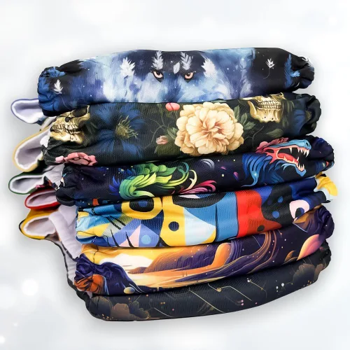 Vista 5 de Pañal de tela híbrido, pantalones de entrenamiento reutilizables, pañales de natación, calzoncillos para necesidades especiales, se adapta a bebés