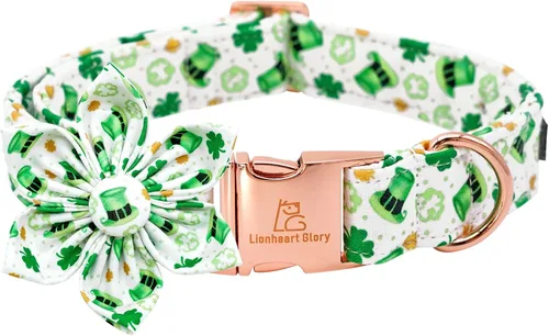 Vista 20 de Lionheart glory - Collar de perro de San Valentín, collares para perros con lazo, collares para mascotas ajustables con lazo para perros pequeños