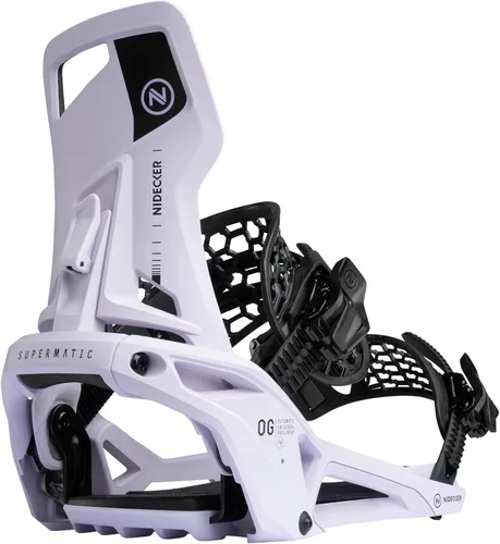 Vista 15 de Nidecker Supermatic Snowboard First Universal, Doble Entrada, Fijación Automática - Cómoda y Confiable como una Fijación Regular de Dos Correas
