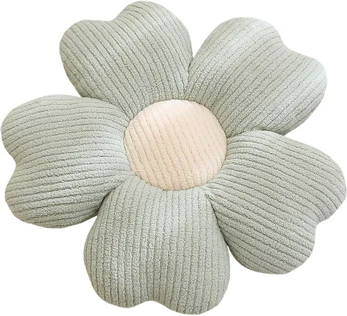 Vista 11 de Almohada en forma de flores Almohada con flores en La silla Cojines decorativos para el hogar cojines de flor de cerezo (45 * 45, rosa)