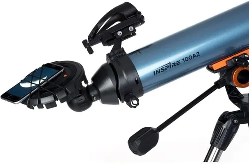 Vista 9 de Celestron Inspire 100AZ Telescopio refractor para principiantes
