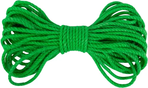 Vista 9 de Cuerda de yute de 0.197 in, cuerda de yute natural gruesa para jardín, cuerda de cáñamo resistente para exteriores, para jardinería, manualidades