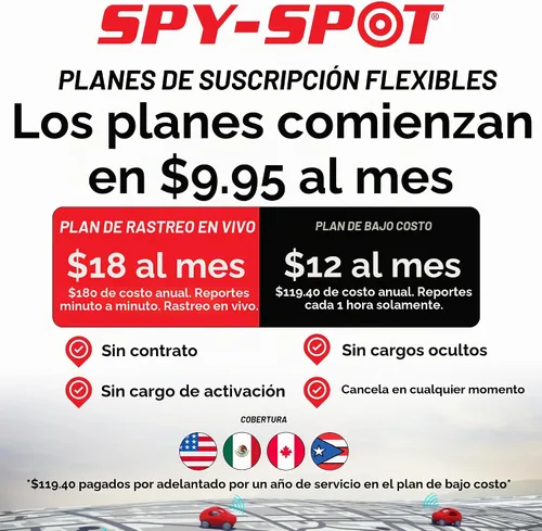 Vista 4 de SPY SPOT GL320MG 4G LTE GPS Tracker con estuche magnético y batería