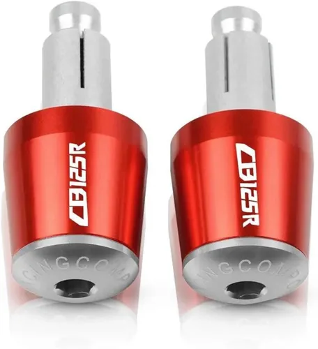 Vista 7 de Motorcycle Motorcycle Accessories Racing Handlebar Hand Grips Handle Bar Ends Cap Plug for CB125R CB125 CB 125 R 125R 2011-2020 2019 Handle