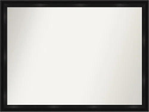 Vista 396 de Amanti Art Espejo personalizado, gran espejo de baño estrecho, espejo de pared o espejo de tocador de baño sobre el fregadero (24 x 24 pulgadas)