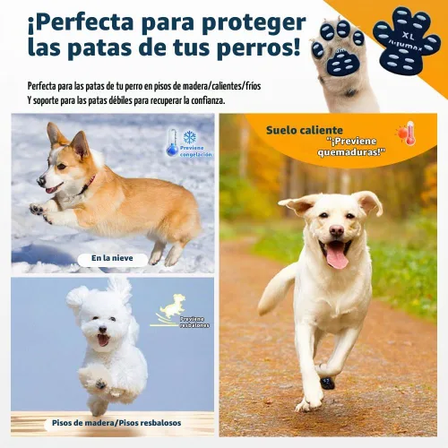Vista 2 de Almohadillas Antideslizantes de Agarre para Patas de Perro, Almohadillas de Tracción, Calcomanías para Patas de Perro con Almohadilla Autoadhesiva