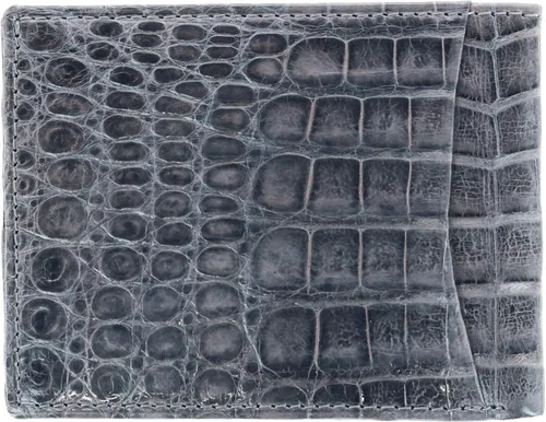 Vista 4 de Trafalgar Cartera biplegable de cocodrilo