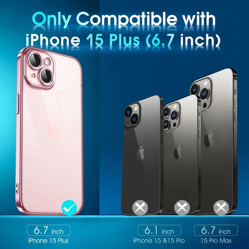 Vista 898 de Supdeal Funda cristalina transparente para iPhone 11, [No se amarillea] [Protección de la cámara] [Probado contra caídas de grado militar] Funda