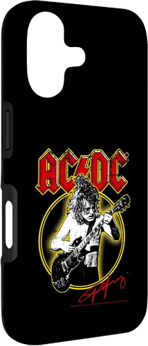 Vista 3 de AC DC Classic Rock Logo Electric Guitar Solo Energy Case for iPhone 17