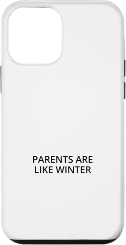 Vista 16 de iPhone 16 Parents are like winter Case