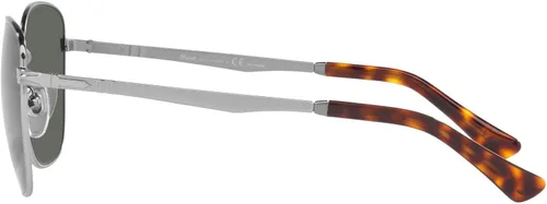 Vista 4 de Persol PO2497S - Gafas de sol cuadradas para hombre PlateadoVerde
