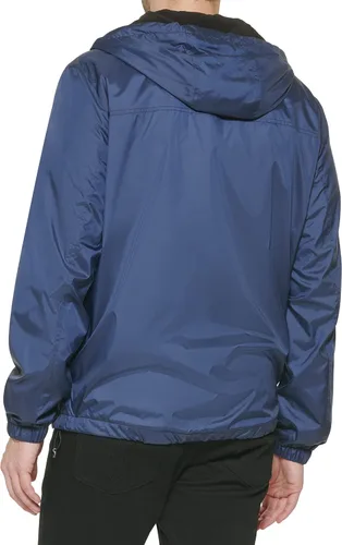 Vista 4 de Calvin Klein Cortavientos con capucha para hombre