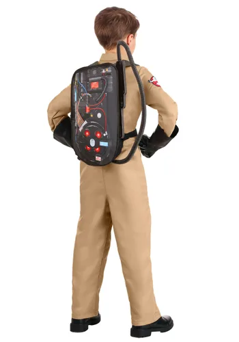 Vista 7 de Disfraz Deluxe de Ghostbusters para Niños Multicolor