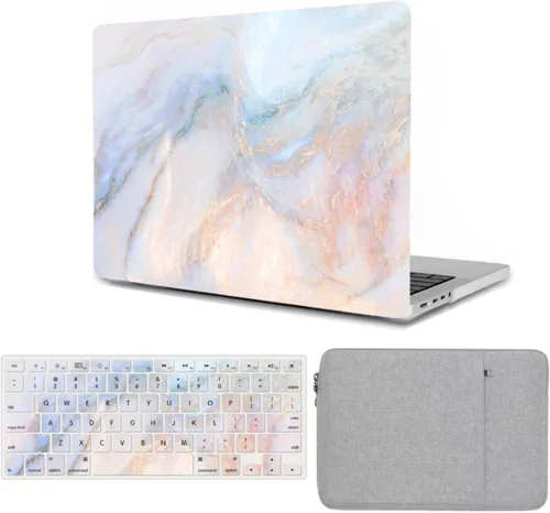Vista 20 de Carcasa para laptop compatible con MacBook Air 2024-2023 de 15 pulgadas modelo A3114 A2941 con chip M3/M2 y pantalla de retina líquida, funda