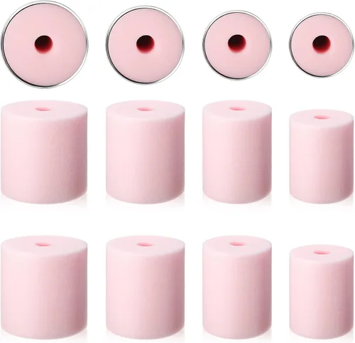 Vista 8 de Honoson 4 tamaños, 8 piezas de vasos de espuma Turner para vasos de espuma de PVC de 1/2 pulgada, accesorios para todos los vasos de 10 a 40 onzas