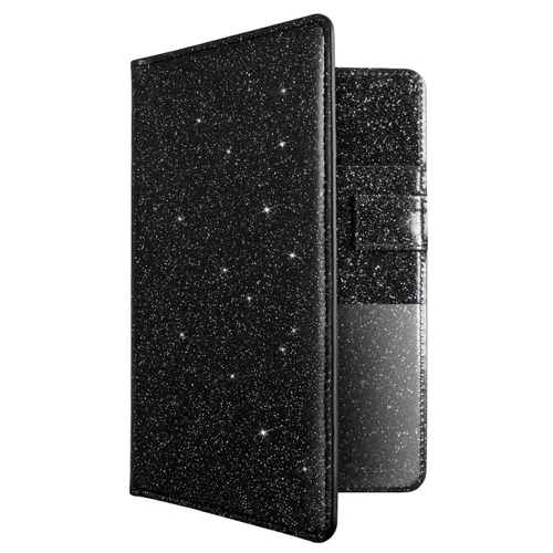 Vista 24 de CoBak Libreta para servidores de alta calidad: organizador de cartera de camarero de 5.12 x 7.91 pulgadas en piel auténtica, con 8 bolsillos