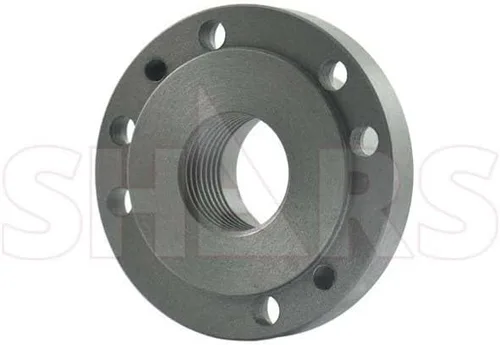 Vista 8 de Shars Mandíbulas duras sólidas de 4" 4 mordazas independientes con placa trasera roscada semimecanizada de 1-1/2-8 3.93", requiere mecanizado