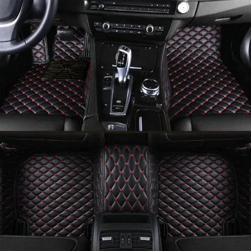 Vista 3 de Alfombrillas automotrices personalizadas para el 99.99 % de los sedán, SUV, automóvil deportivo, hombres y mujeres, protección completa