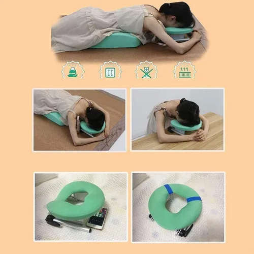 Vista 4 de Head to Face Retinal Pillow Face Down Pillow After Eye Surgery in Prone Position After Surgery Lying Pillow for Patient's Retina Macular Hole and