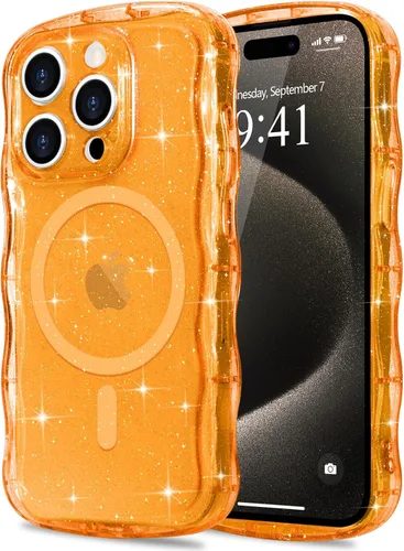 Vista 283 de Pepmune Funda magnética para iPhone 17 Pro Max, color rosa