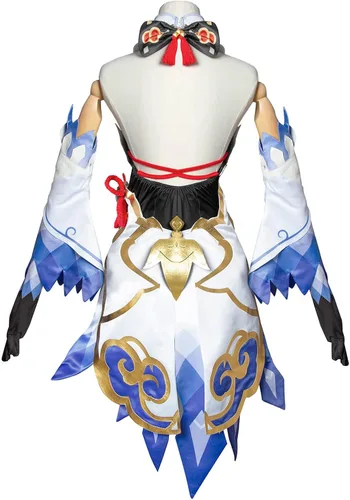 Vista 4 de Nuoqi Venti Cosplay Raiden Shogun Cosplay Yae Miko Cosplay Genshin Impact Cosplay Disfraces