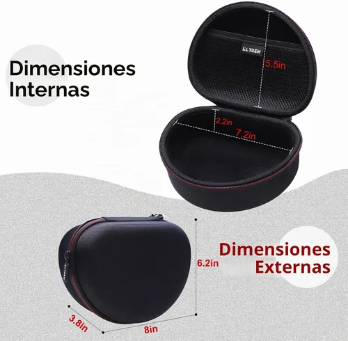 Vista 2 de Funda para auriculares Raycon The Everyday/Raycon Fitness Over Ear Negro