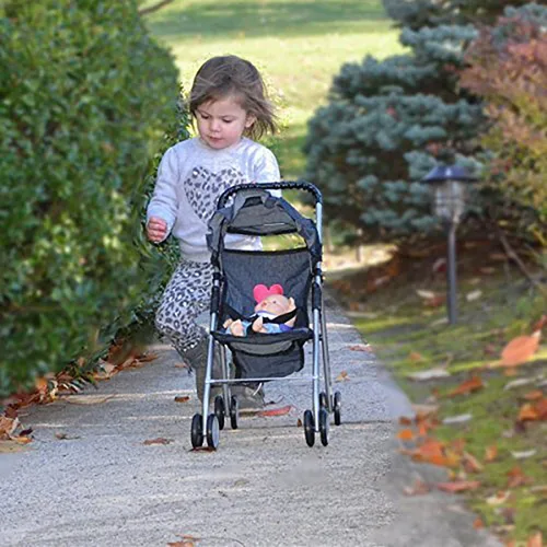 Vista 3 de Mi primer carriola para muñecas Denim para bebé muñeca