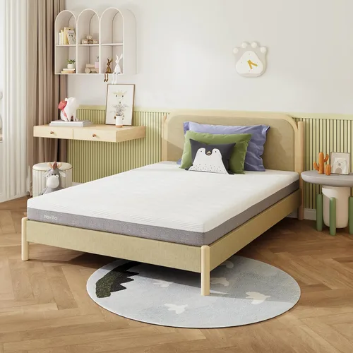 Vista 3 de Novilla Colchón de espuma viscoelástica de gel de 8 pulgadas tamaño Queen para aliviar la presión, apoyo mejorado y comodidad de felpa, cama Queen