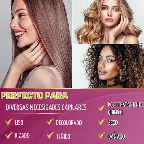 Vista 7 de Jenoris Máscara capilar de pistacho para cabello seco dañado – Tratamiento de mascarilla capilar acondicionador profundo con aceite de pistacho