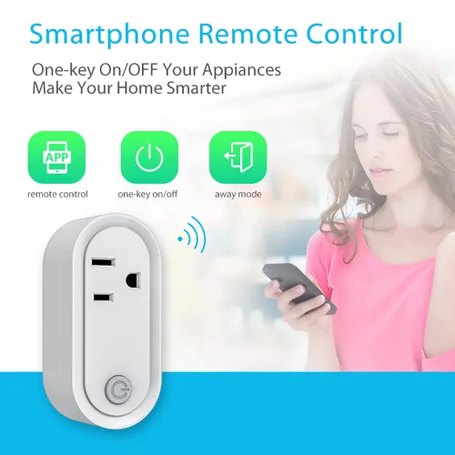 Vista 6 de NEO Z-Wave Plus Smart Mini Plug, toma compacta Z-Wave para automatización del hogar, funciona con Smartthings, función básica de encendido/apagado