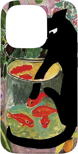 Vista 17 de Matisse's Goldfish and A Cat Case for iPhone 17