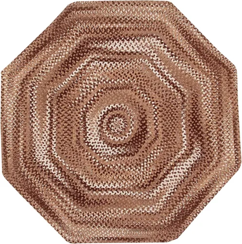 Vista 16 de Better Trends Alfombra trenzada degradada, ovalada, reversible y duradera, 100% algodón suave, ideal para cocina, sala de estar, dormitorio, tapete