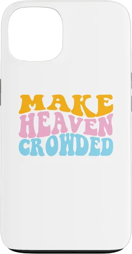 Vista 7 de Make Heaven Crowded Evangelical Christian Case for iPhone 17