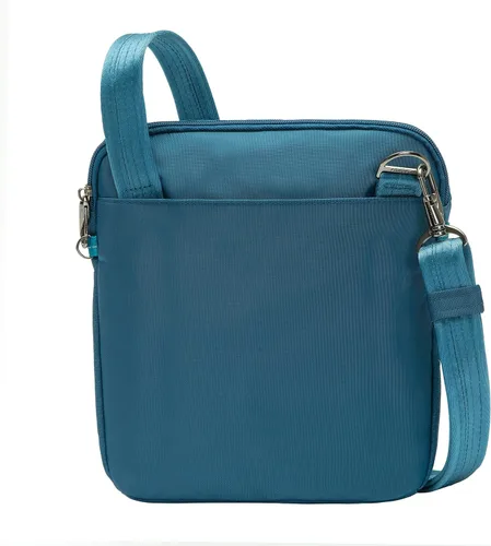 Vista 10 de Travelon - Bolsa bandolera, antirobo, S, Verde azulado), 43126 380