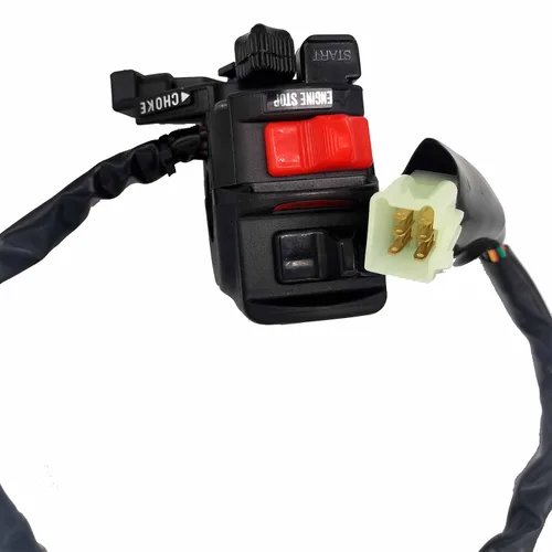 Vista 6 de 46091-1462 Interruptor de control combinado L/H Luz de inicio de arranque Kawasaki Bayou 300 KLF300 1988-2004 Combination Start Light Kill Start