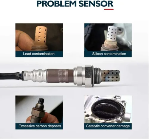 Vista 6 de Sensor de oxígeno, para Benelli TRK502 TRK502X Leoncino 500 502C / TRK 502 502X 502C, sensor de oxígeno de gas de escape