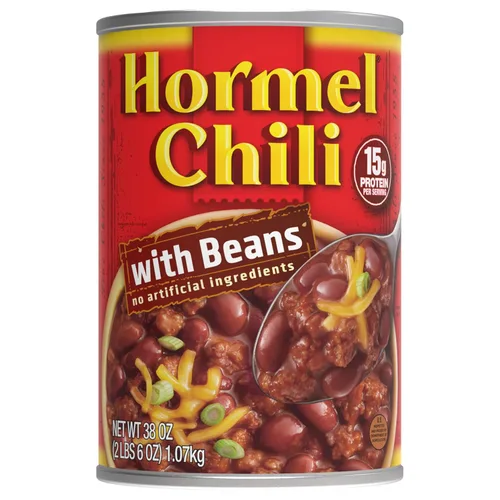 Vista 9 de Hormel Chili con frijoles, 25 onzas