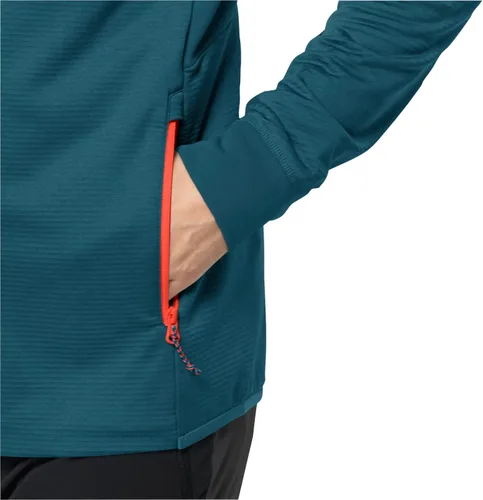 Vista 5 de Jack Wolfskin Men's Hydro Grid Hooded Fz Jacket