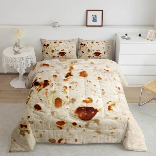 Vista 23 de Feelyou Juego de edredón de animales de zoológico, tamaño individual, juego de ropa de cama de animales de dibujos animados para niños, niñas
