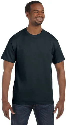 Vista 225 de Gildan Camiseta G500 para hombre Ceniza/baya