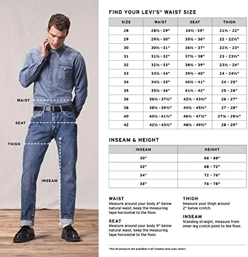 Vista 6 de Levi's 505 - Jeans para hombre de corte regular (también disponibles en tallas para personas grandes y altas)