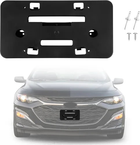 Vista 9 de Marco de matrícula frontal compatible con Chevy Colorado ZR2 2023 2024 2025, soporte de montaje para marco de matrícula, repuesto # 85553155