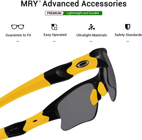 Vista 6 de Mryok Calcetines de repuesto para Oakley JawboneMinute 2.0Racing JacketSplit Jacket - Opciones