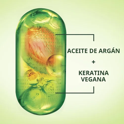 Vista 5 de Garnier Fructis Sleek & Shine Champú, cabello encrespado, seco, inmanejable, 22 onzas líquidas (el embalaje puede variar)