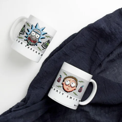 Vista 51 de Trend Setters Friends the Television Show – 25 años – Mercancía oficial – Taza de café o té de cerámica blanca de 11 onzas – perfecta para regalar