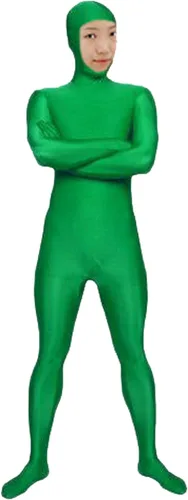 Vista 6 de VSVO Body completo Zentai de cara abierta de elastano para adultos y niños