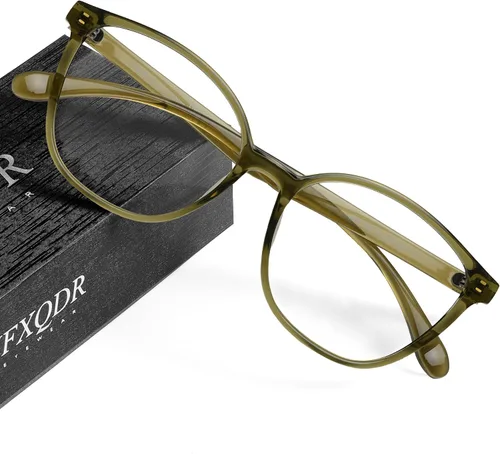 Vista 7 de Gafas de computadora con bloqueo de luz azul para mujer