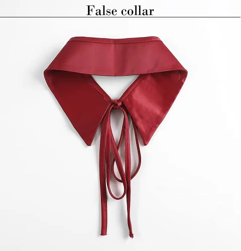 Vista 3 de YAKEFJ Collar falso para mujer con cuello falso desmontable y collar de imitación